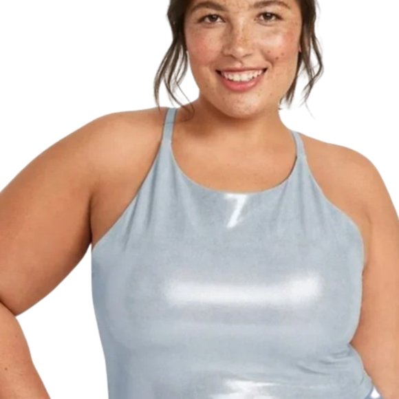 Old Navy Active Powersoft Tank Sports Bra - Picture 1 of 4
